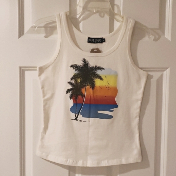 NWT NEXT JEANS STRECH TANK TOP - Picture 1 of 3